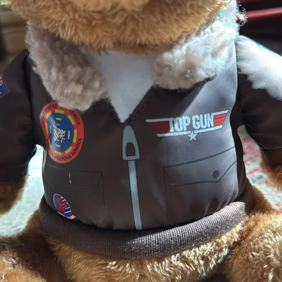 🎶🎵🧸✈️Top gun Aviator Teddy Bear Plush Toy - Picture 2 of 6